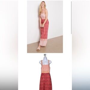 NWT XS Faherty Gracie long dress